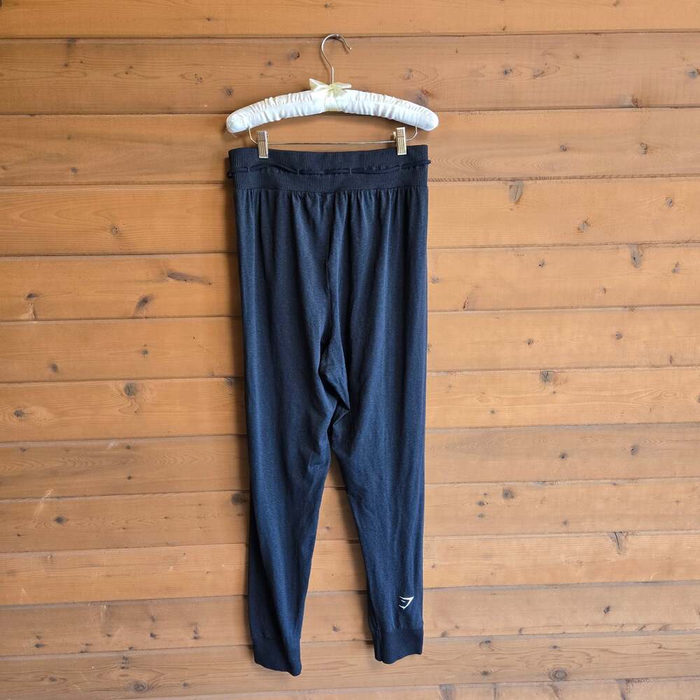 Gymshark Vital Seamless 2.0 Jogger Pant Black L Athleisure Workout Pant Gym - Picture 3 of 7